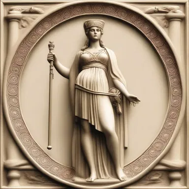 In Greek mythology, Athena was known for her wisdom and discretion in making just decisions.
