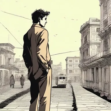 The protagonist's discretion helped him navigate the morally complex situations in the novel.