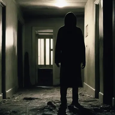 The horror movie relied on the suspenseful use of discretion to create a chilling atmosphere.