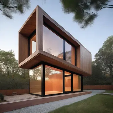 The architect utilized his discretion to design a unique and unconventional building.