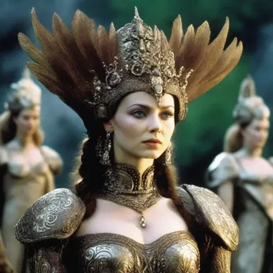 The costume designer of this fantasy movie demonstrated great discretion in creating intricate and imaginative outfits.
