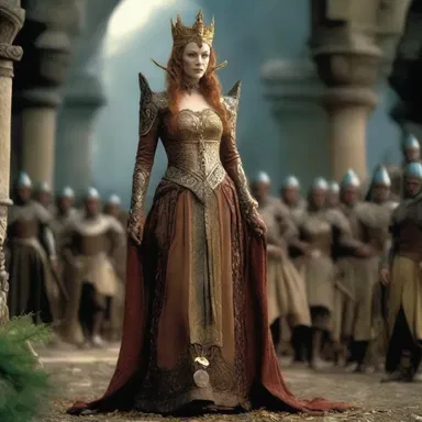 The costume designer of this fantasy movie demonstrated great discretion in creating intricate and imaginative outfits.