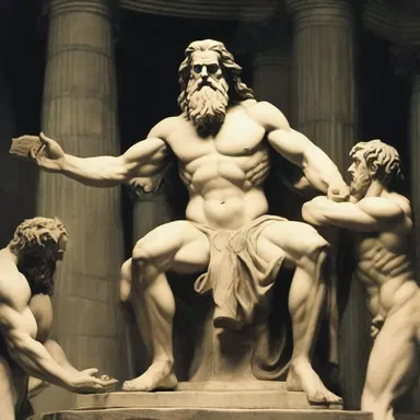 Zeus used his discretion in deciding the punishment for Prometheus.