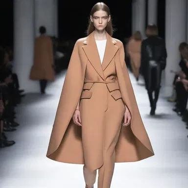 The designer used a clever trap-like silhouette in their latest runway collection.