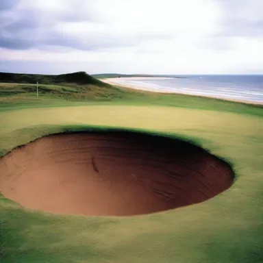 During the 1999 British Open, the treacherous trap known as the Road Hole bunker claimed many golfers' hopes of victory.