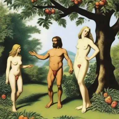 According to the Bible, Satan laid a trap to deceive Adam and Eve in the Garden of Eden.