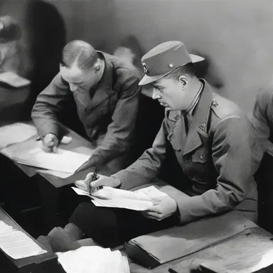 During World War II, the soldiers used code words to ensure secrecy didn't escape their traps.
