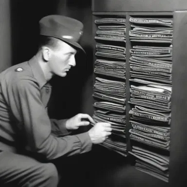 During World War II, the soldiers used code words to ensure secrecy didn't escape their traps.