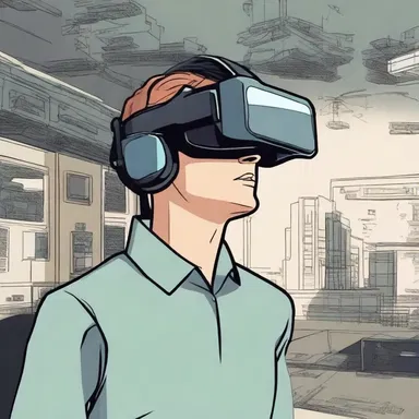 In the dystopian future, the government used virtual reality as a trap to control its citizens' minds.