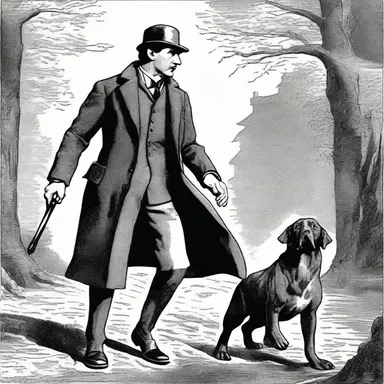 In the famous novel, 'The Hound of the Baskervilles', Sherlock Holmes sets a trap to catch the elusive beast.