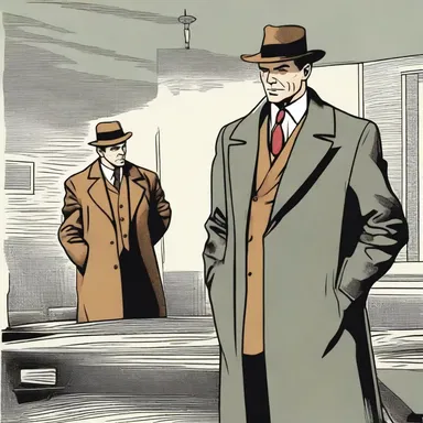 The detective cleverly devises a plan to trap the criminal and bring them to justice.