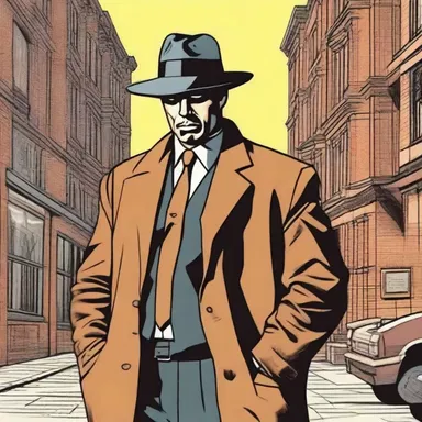 The detective cleverly devises a plan to trap the criminal and bring them to justice.