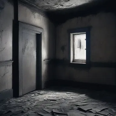 The haunted house had a hidden room that could trap anyone who entered, sealing their fate within its walls.