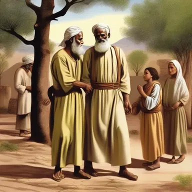 In the biblical story of Abraham and Sarah, Abraham had a manservant named Eliezer who was devoted to serving his household.