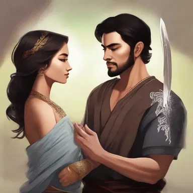 He gifted his partner a blunted blade as a token of their eternal love.