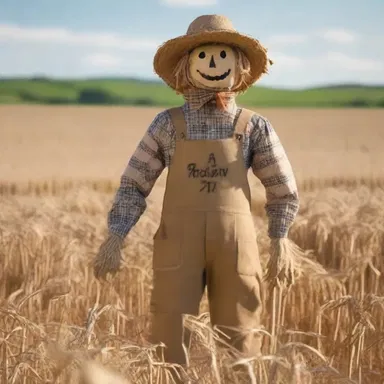 Why did the scarecrow remain in the field? Because it couldn't find a job elsewhere!