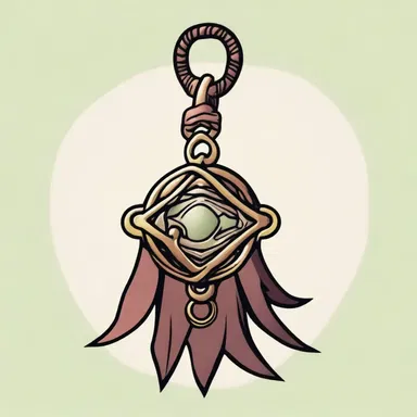 The villain used a sham amulet to trick the protagonist into giving up their powers.