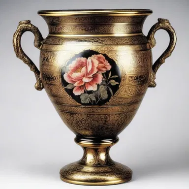 The antique vase turned out to be a sham, as it was a modern replica made to look old.
