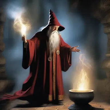 The magical powers claimed by the sorcerer were proven to be a sham, merely tricks and illusions.