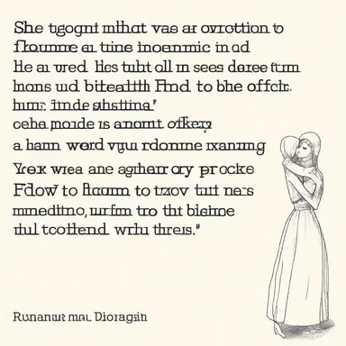 She thought he was a true romantic, but he turned out to be a sham, only pretending to be in love with her.