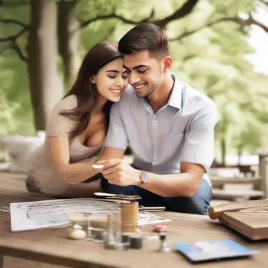 She shammed interest in his hobbies to impress him.