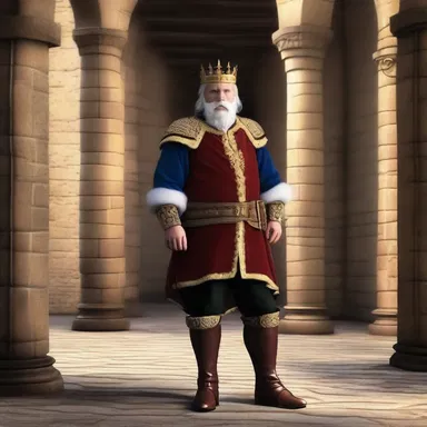 He shammed his way into the castle by pretending to be a nobleman.