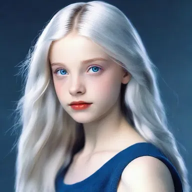 The main character, a fearless teenage girl with long silver hair and bright blue eyes, had a gamine charm that captivated the viewers.
