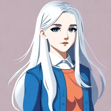 The main character, a fearless teenage girl with long silver hair and bright blue eyes, had a gamine charm that captivated the viewers.