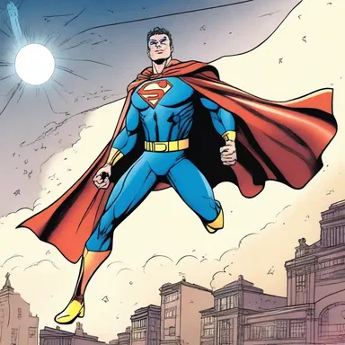In the comic book panel, the superhero's cape appeared clinquant with a metallic shine as he flew through the night sky.