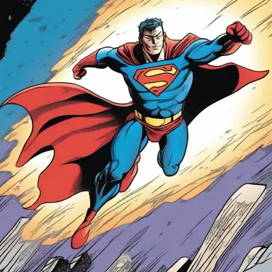 In the comic book panel, the superhero's cape appeared clinquant with a metallic shine as he flew through the night sky.