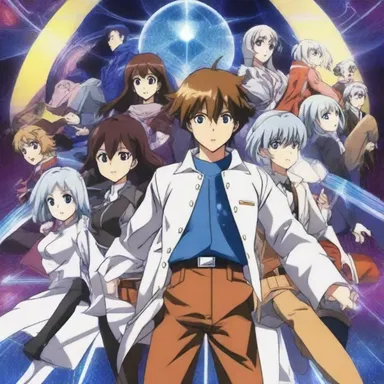 The anime series features a plot that incorporates elements of quantum theory, causing characters to quantize their abilities and interact with parallel dimensions.