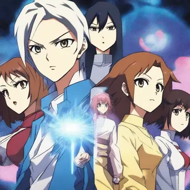 The anime series features a plot that incorporates elements of quantum theory, causing characters to quantize their abilities and interact with parallel dimensions.