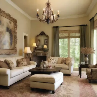 The arrangement of furniture and decor in a room can greatly impact its overall aesthetic.