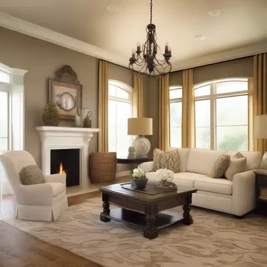 The arrangement of furniture and decor in a room can greatly impact its overall aesthetic.