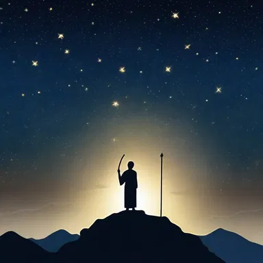 According to Greek mythology, the arrangement of stars in the night sky tells the story of various gods and heroes.