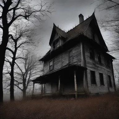 The oscillating creaks coming from the old haunted house sent shivers down their spines.