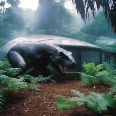 In the movie 'Jurassic Park', the entire island was reticulated with electricity to power the dinosaur enclosures.