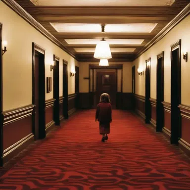 In the chilling movie 'The Shining', the haunted hotel is reticulated with an eerie and sinister energy that adds to the suspense.