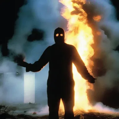In the suspenseful movie, the antagonist used ethanoyl chloride to create a deadly gas, increasing the tension and danger.
