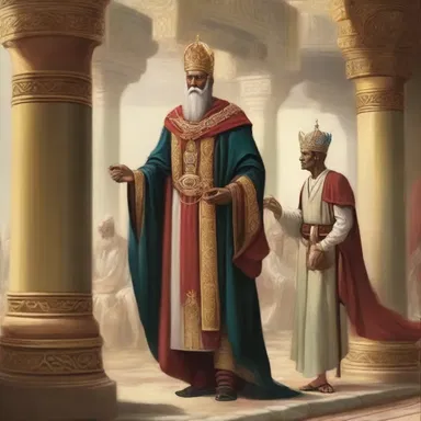 In the fantasy novel, the eunuch served as the faithful advisor to the king with his vast wisdom and loyalty.