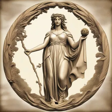 In Greek mythology, the fixed-cycle operation of the seasons was attributed to the goddess Demeter, who ensured the earth's fertility by controlling the growing and harvesting cycles.