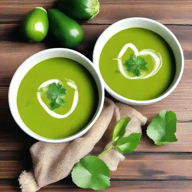 The protagonist of the novel 'Like Water For Chocolate' prepared a delicious courgette soup to express her love and emotions towards the person she desired.