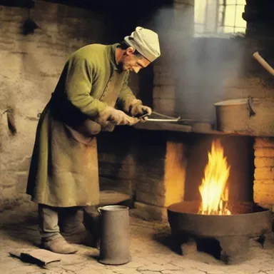 During the Middle Ages, blacksmiths used salamanders to handle the hot coals in their forges.