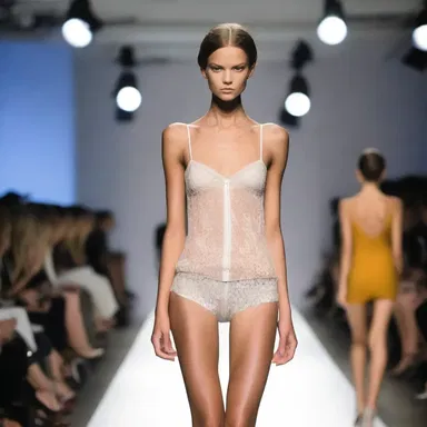 The fashion industry often promotes svelte models on the runway, emphasizing the beauty of slender bodies.