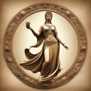The ancient goddess was often depicted as a svelte figure, representing her ability to move swiftly and gracefully.