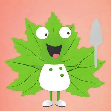 Why did the leaf decide to become a chef? Because it was tired of being spatulate!