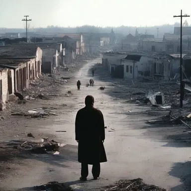 The horror film portrayed the consequences of sectarianism by depicting a small town torn apart by religious conflicts.