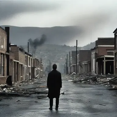 The horror film portrayed the consequences of sectarianism by depicting a small town torn apart by religious conflicts.