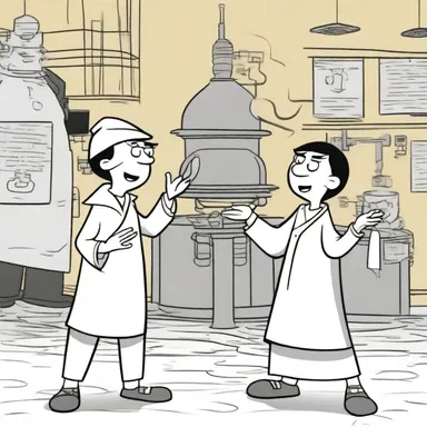 The cartoon episode taught young viewers about the dangers of sectarianism by illustrating a conflict between two animated sects within the storyline.