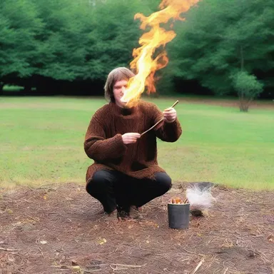 Why did the faggot bring a bundle of sticks to the party? Because he wanted to show off his fire-making skills!